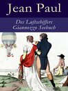 Cover image for Des Luftschiffers Giannozzo Seebuch